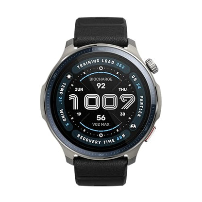 Amazfit Balance 2 Smartwatch 47mm 1.5'' AMOLED Sapphire Glass, Offline-Karten, Dualband-GPS, 21 Tage Akkulaufzeit, 170+ Sportmodi, HYROX & Golfmodus