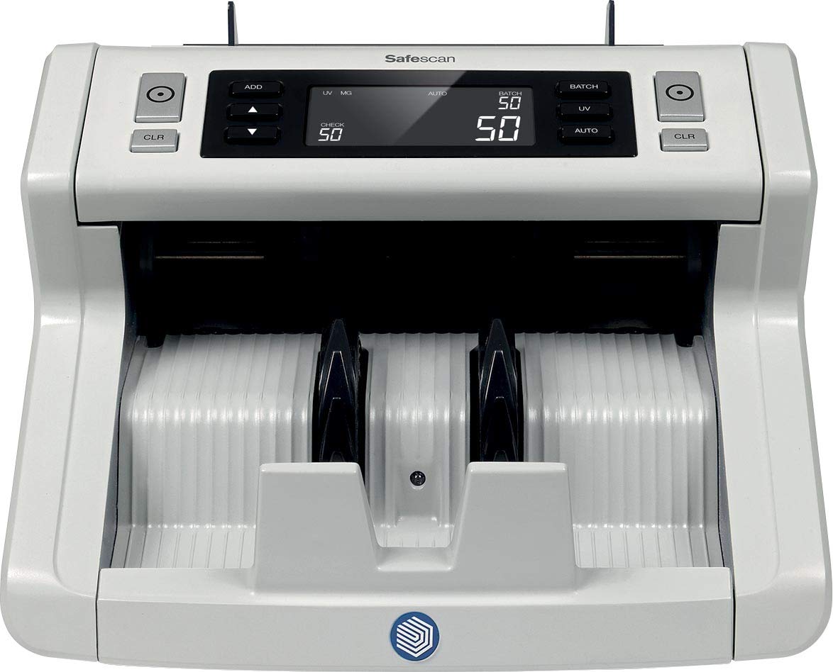 Safescan 2250 Banknoten-Detección Falsos 3 Puntos, 1000 Banknoten/Minute, Funktion suma und fajos.