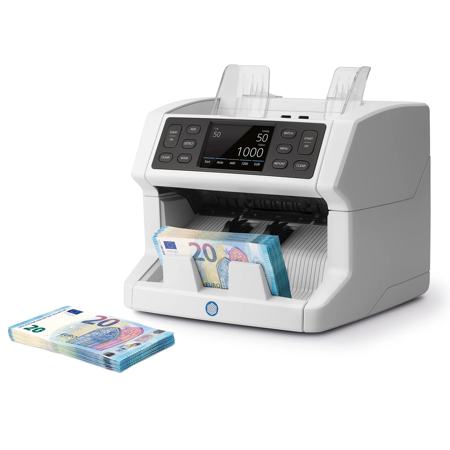 Safescan 2865-S Geldzählmaschine | Wertzählung gemischter Banknoten | 7-fache Falschgeldprüfung | King Charles Notes