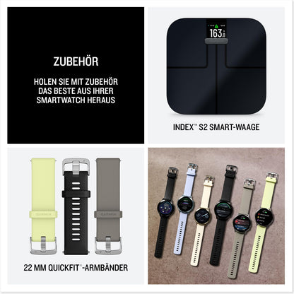 Garmin Venu 4 45mm - Fitness-Smartwatch, 1,4" AMOLED Touchdisplay, bis zu 12 Tage Akkulaufzeit, 80+ Sport-Apps, EKG, Health Status, Fitness Coach