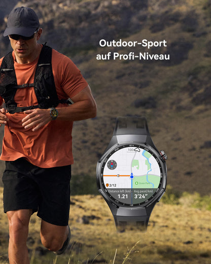 HUAWEI Watch GT 6 Pro Smartwatch, GPS, EKG, 1,47" AMOLED-Display, Bis zu 21 Tage Akku, umfassende Fahrrad-Features, 100+ Sportmodi