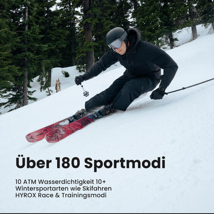 Amazfit T-Rex 3 Pro Outdoor Smartwatch 48mm Saphir-AMOLED-Display, Titan-Lünette, Dualband-GPS, Offline-Karten, 25 Tage Akku, Integ. Taschenlampe